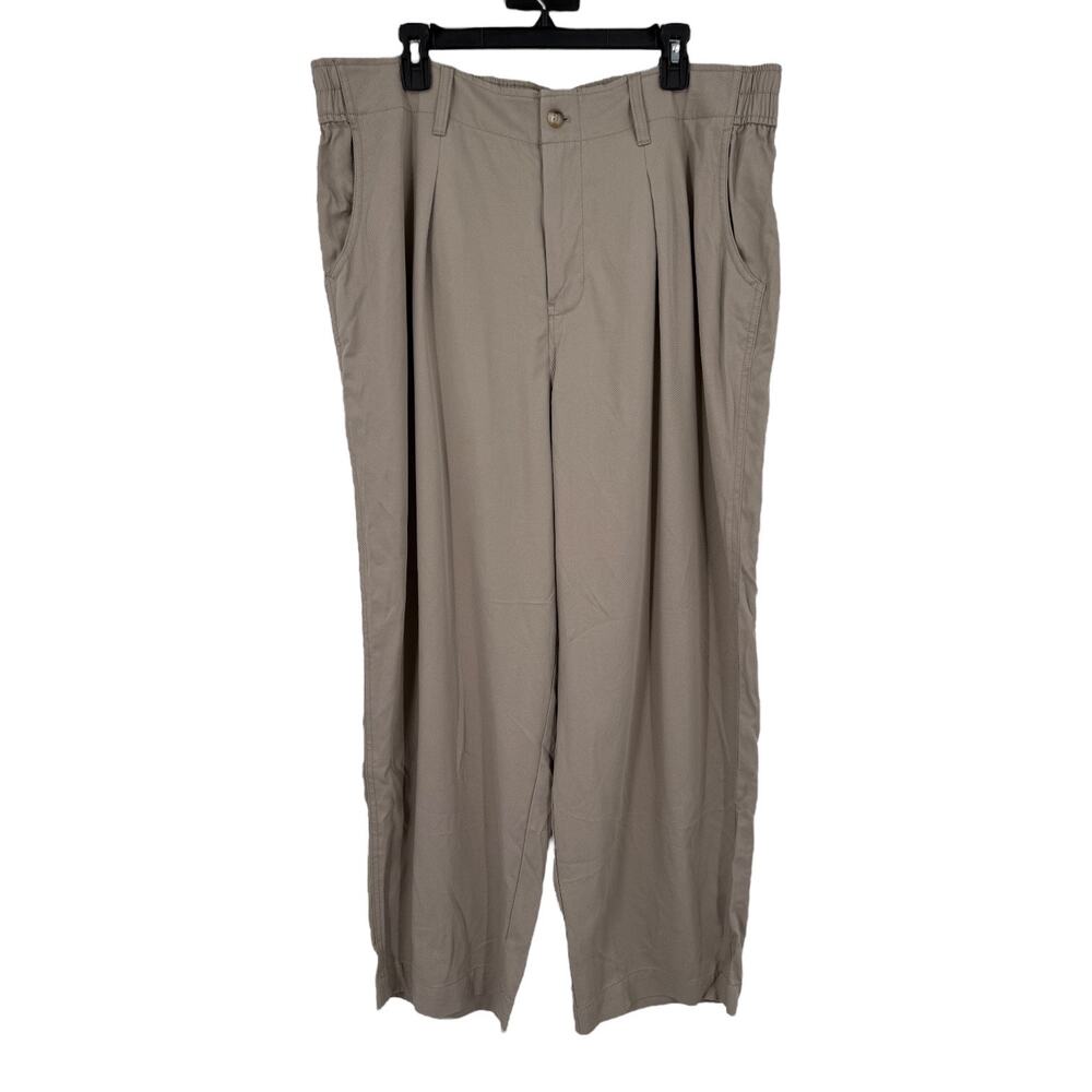 Madewell Neale straight leg pants tan size 16W